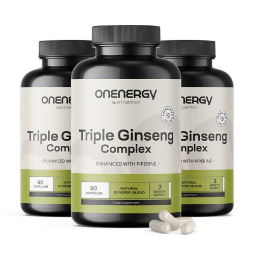 3x Triple Ginseng Complex, total 270 capsules