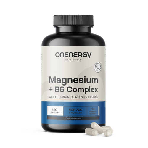 Magnesium + B6 Complex, 120 capsules