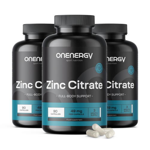 3x Zinc CItrate, total 270 tablets