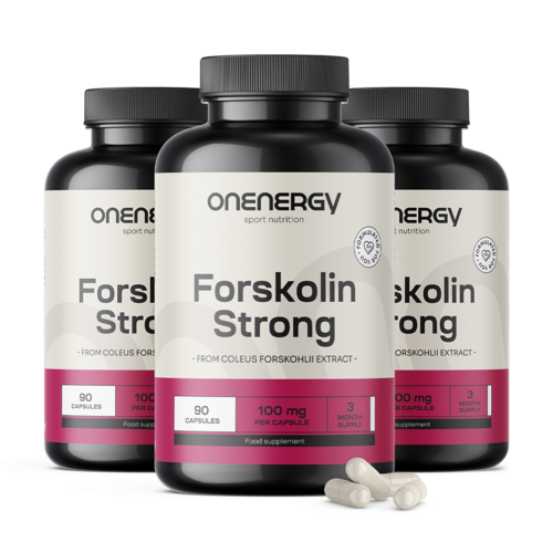 3x Forskolin Strong 100 mg, total 270 capsules