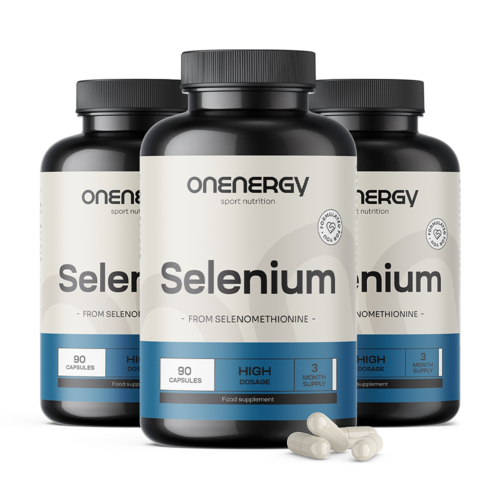 3x Selenium 110 µg, total 270 capsules