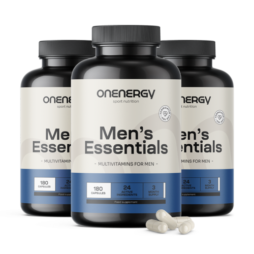 3x Men’s Essentials – Multivitamins for Men, total 540 capsules