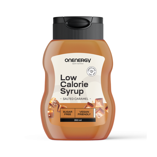 Low-Calorie Syrup with Sweetener - Salted Caramel, 350 ml