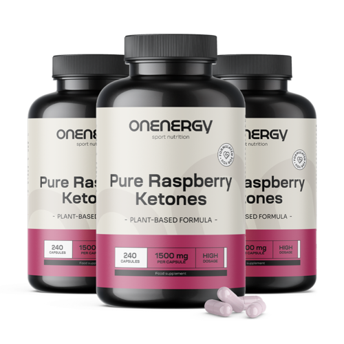 3x Raspberry Ketones 1500 mg, total 720 capsules