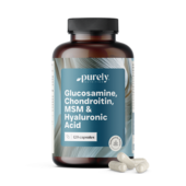 Glucosamine, Chondroitin, MSM and Hyaluronic Acid, 120 capsules