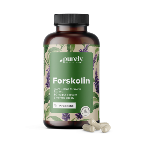 Forskolin 80 mg, 90 capsules