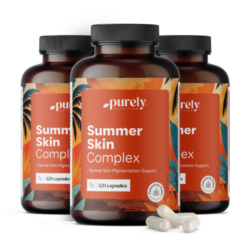 3x Summer Skin Complex – 10-ingredient Formula, total 360 capsules