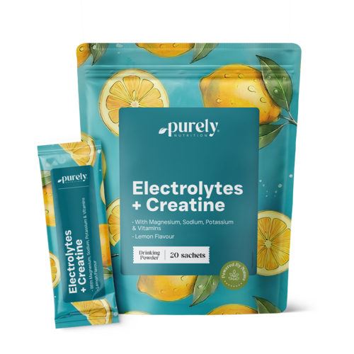 Electrolytes with Creatine – Lemon, 20 sachets