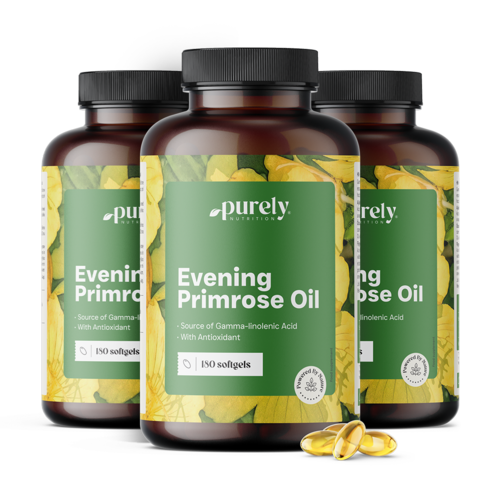 3x Evening Primrose Oil 1000 mg, total 540 softgels