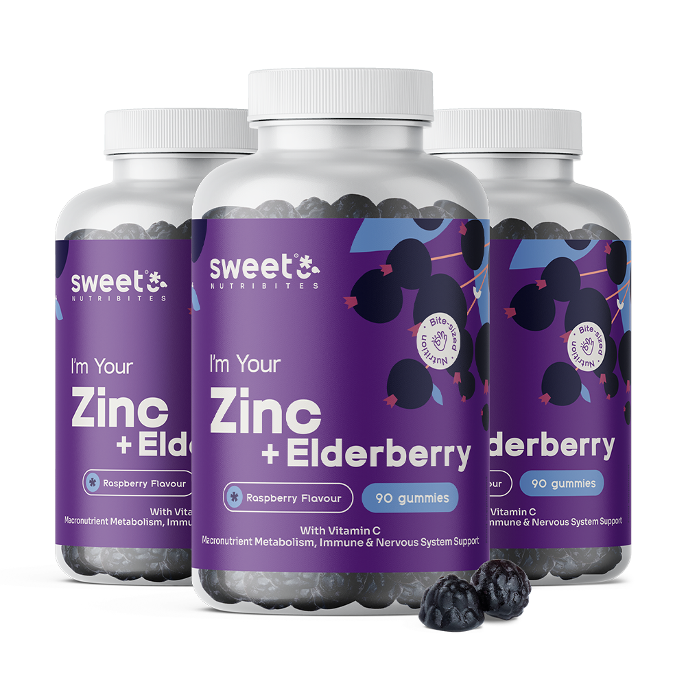 Cink z bezgom gumi bonboni